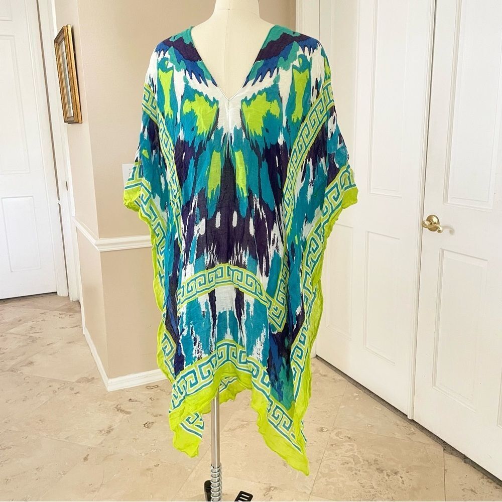 Theodora & Callum Linen Caftan - Picture 4 of 5